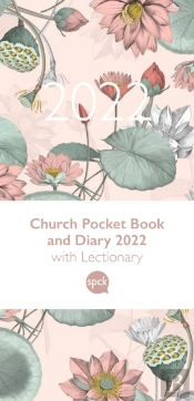 Church Pocket Book And Diary 2022 Pink Flowers