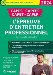 Cible Concours Enseignement - L Epreuve D Entretien Professionnel  Capes, Capeps, Capet, Caplp - L