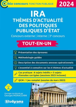 Bertrand.pt - Cible Concours Fonction Publique - Concours Des Ira  Themes D Actualite Des Politiques Publiques D