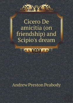 Bertrand.pt - Cicero De Amicitia (On Friendship) And Scipio'S Dream