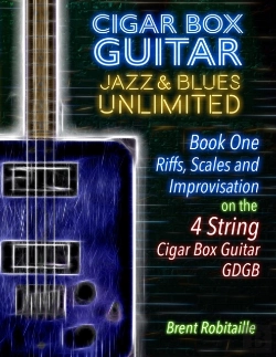 Bertrand.pt - Cigar Box Guitar Jazz & Blues Unlimited - 4 String