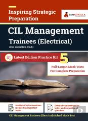 Cil Management Trainees (Electrical) 5 Full-Length Mock Tests For Complete Preparation