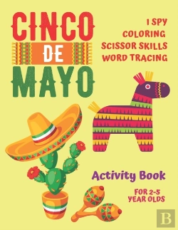 Bertrand.pt - Cinco De Mayo Activity Book For 2-5 Year Olds