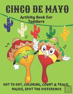 Bertrand.pt - Cinco De Mayo Coloring, Dot To Dot Activity Book For Toddlers