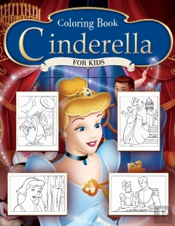 Bertrand.pt - Cinderella Coloring Book For Kids