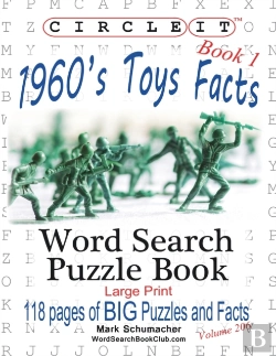 Bertrand.pt - Circle It, 1960s Toys Facts, Book 1, Word Search, Puzzle Book