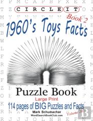 Circle It, 1960s Toys Facts, Book 2, Word Search, Puzzle Book