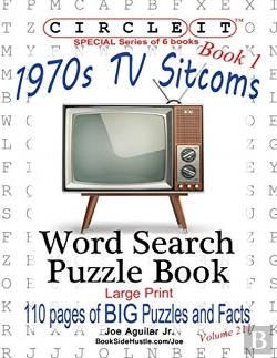 Bertrand.pt - Circle It, 1970s Sitcoms Facts, Book 1, Word Search, Puzzle Book