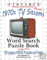 Circle It, 1970s Sitcoms Facts, Book 2, Word Search, Puzzle Book