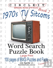 Circle It, 1970s Sitcoms Facts, Book 2, Word Search, Puzzle Book