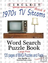 Circle It, 1970s Sitcoms Facts, Book 4, Word Search, Puzzle Book