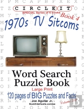 Circle It, 1970s Sitcoms Facts, Book 4, Word Search, Puzzle Book