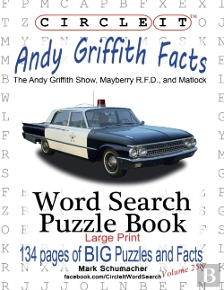 Bertrand.pt - Circle It, Andy Griffith Facts, Word Search, Puzzle Book