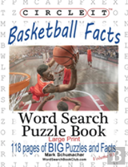 Circle It, Basketball Facts, Word Search, Puzzle Book