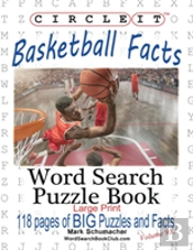 Circle It, Basketball Facts, Word Search, Puzzle Book