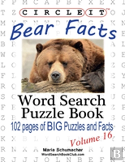 Bertrand.pt - Circle It, Bear Facts, Word Search, Puzzle Book