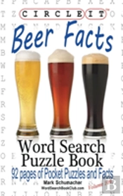Circle It, Beer Facts, Word Search, Puzzle Book