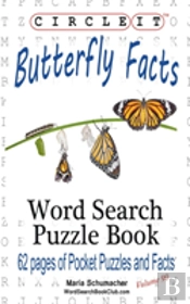 Circle It, Butterfly Facts, Word Search, Puzzle Book