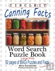 Circle It, Canning Facts, Word Search, Puzzle Book