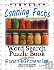 Circle It, Canning Facts, Word Search, Puzzle Book