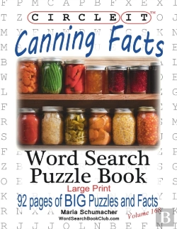 Bertrand.pt - Circle It, Canning Facts, Word Search, Puzzle Book