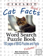 Circle It, Cat Facts, Book 1, Word Searc