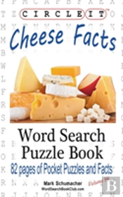 Circle It, Cheese Facts, Word Search, Puzzle Book