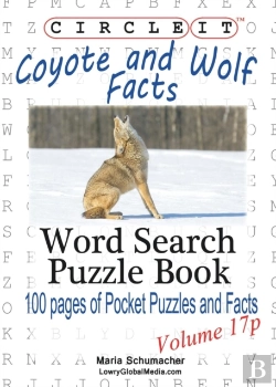 Bertrand.pt - Circle It, Coyote And Wolf Facts, Pocket Size, Word Search, Puzzle Book
