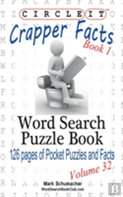 Bertrand.pt - Circle It, Crapper Facts, Book 1, Word Search, Puzzle Book