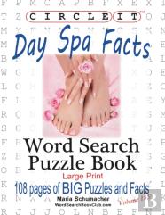 Circle It, Day Spa Facts, Word Search, Puzzle Book