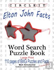 Circle It, Elton John Facts, Word Search, Puzzle Book