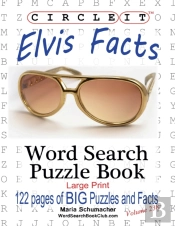Circle It, Elvis Facts, Word Search, Puzzle Book