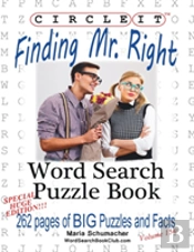 Circle It, Finding Mr. Right, Large Print, Word Search, Puzzle Book