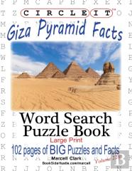 Circle It, Giza Pyramid Facts, Word Search, Puzzle Book