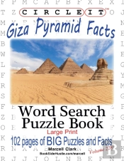 Circle It, Giza Pyramid Facts, Word Search, Puzzle Book