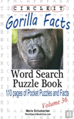 Bertrand.pt - Circle It, Gorilla Facts, Word Search, Puzzle Book