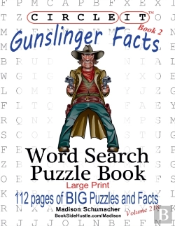 Bertrand.pt - Circle It, Gunslinger Facts, Book 2, Word Search, Puzzle Book