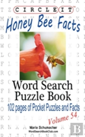 Circle It, Honey Bee Facts, Word Search, Puzzle Book