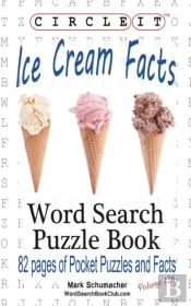 Circle It, Ice Cream Facts, Word Search, Puzzle Book