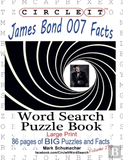 Bertrand.pt - Circle It, James Bond 007 Facts, Word Search, Puzzle Book