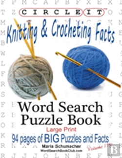 Bertrand.pt - Circle It, Knitting & Crocheting Facts, Word Search, Puzzle Book