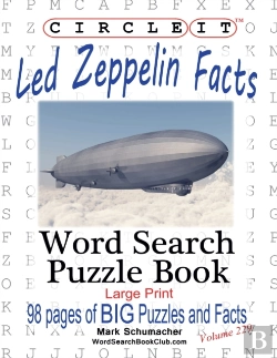 Bertrand.pt - Circle It, Led Zeppelin Facts, Word Search, Puzzle Book