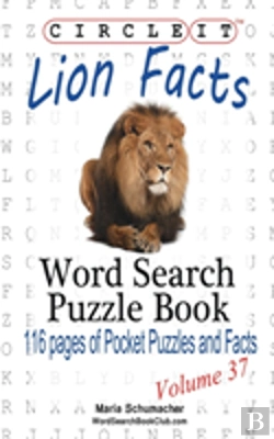 Bertrand.pt - Circle It, Lion Facts, Word Search, Puzzle Book