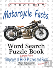 Circle It, Motorcycle Facts, Word Search, Puzzle Book