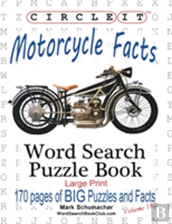 Bertrand.pt - Circle It, Motorcycle Facts, Word Search, Puzzle Book