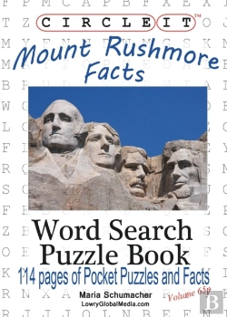 Bertrand.pt - Circle It, Mount Rushmore Facts, Pocket Size, Word Search, Puzzle Book