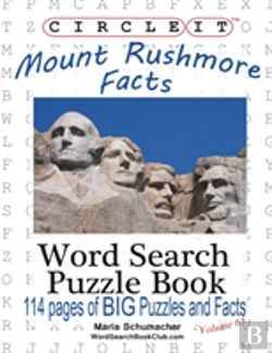 Bertrand.pt - Circle It, Mount Rushmore Facts, Word Search, Puzzle Book