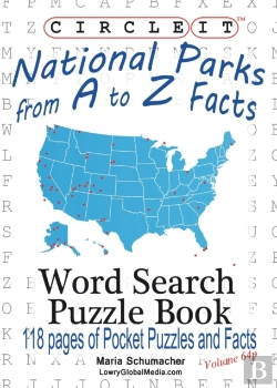 Bertrand.pt - Circle It, National Parks From A To Z Facts, Pocket Size, Word Search, Puzzle Book
