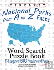 Circle It, National Parks From A To Z Facts, Word Search, Puzzle Book