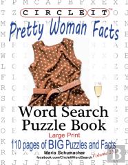 Circle It, Pretty Woman Facts, Word Search, Puzzle Book